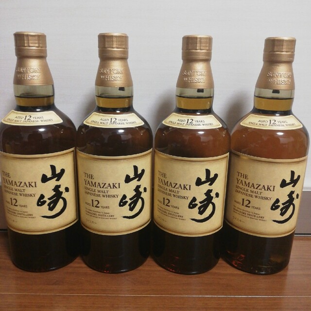 山崎ウイスキー4本セット-