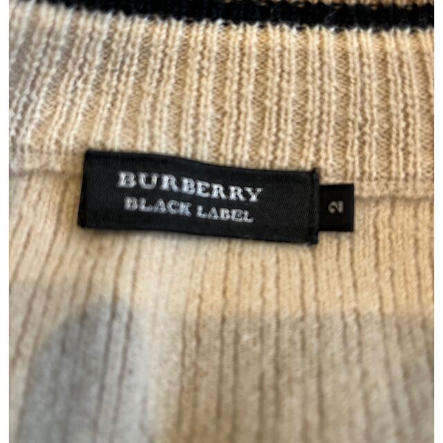 BURBERRY BLACK LABEL(バーバリーブラックレーベル)のバーバリーニットジャケット レディースのトップス(ニット/セーター)の商品写真