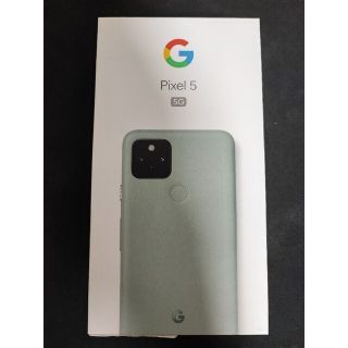 グーグルピクセル(Google Pixel)のPixel5 5G　新品未使用品（ソフトバンクにて購入）(スマートフォン本体)