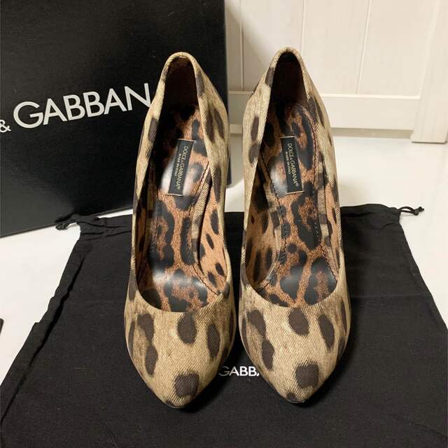 美品】Dolce&Gabbana ドルチェアンドガッバーナ デニムパンプス-