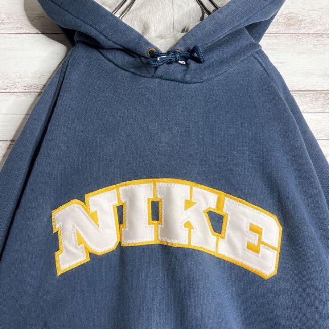 NIKE - 【入手困難!!】ナイキ ✈︎刺繍 アーチロゴ ゆるだぼ 白タグ 裏