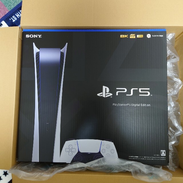 PS5 PlayStation5 デジタルエディション CFI-1100B01本体のみ色 - 家庭