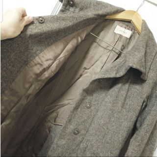 DES PRES - デプレ トゥモローランド ダークブラウン カシミヤ ウール