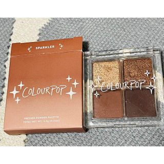 カラーポップ(colourpop)のカラーポップ　SPARKLER ブラウン　ゴールド　アイシャドウ(アイシャドウ)