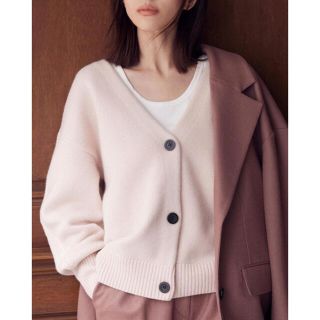CLANE - CLANE STRIPE CABLE HALF SLEEVE CARDIGAN の通販 by ccczzz's ...