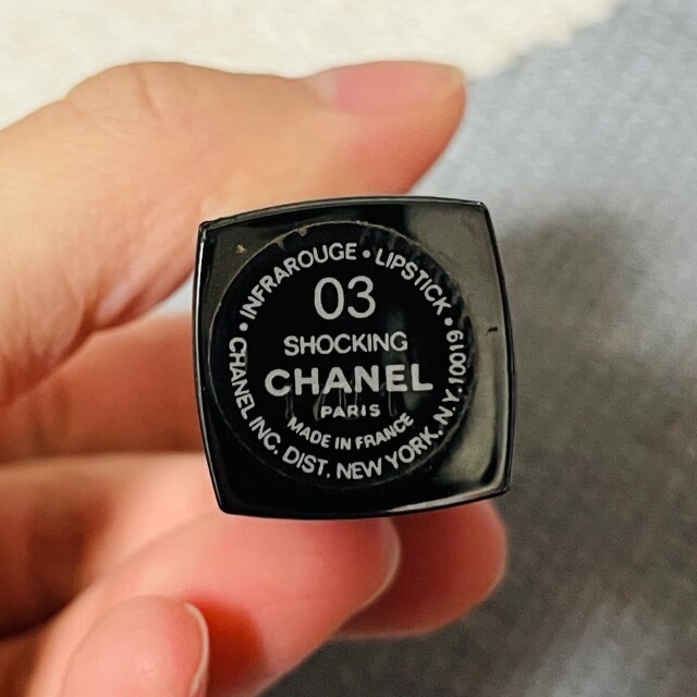 CHANEL(シャネル)のCHANEL ピンク　シルバーケース　レア コスメ/美容のベースメイク/化粧品(口紅)の商品写真