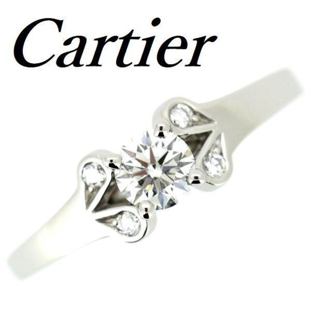 柔らかな質感の Cartier - #49 G-VS1-3EX 0.30ct ダイヤモンド