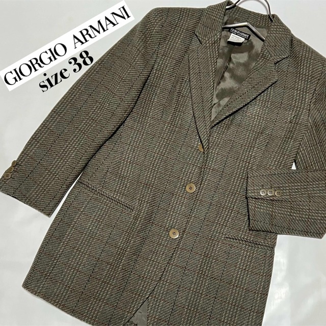 GIORGIO ARMANI ジョルジオアルマーニ ウール100% ジャケット