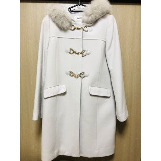 ミッシュマッシュ(MISCH MASCH)の【美品】MISCH MASCH ダッフルコート ライトブルー コート　36(ダッフルコート)