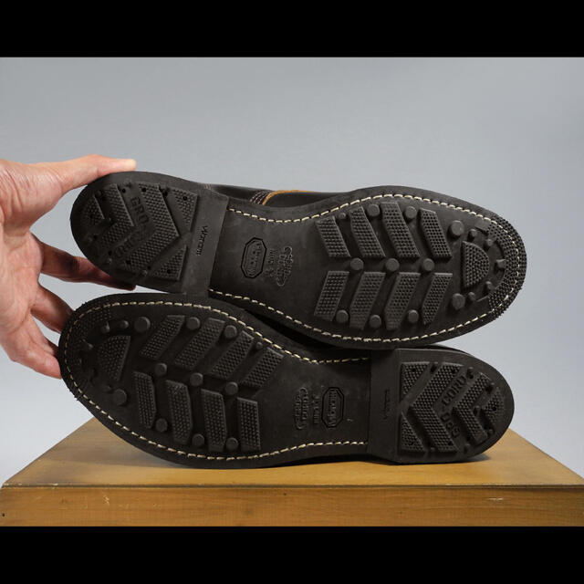 REDWING - 8070スポーツオックスフォード茶芯Mil-1 9087 8075 REDWING - 8070スポーツオックスフォード茶芯Mil-1 9087 8075