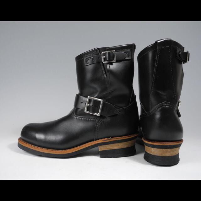 低価新品 REDWING - 2976ショートエンジニアブーツ2268羽刻印黒PT99