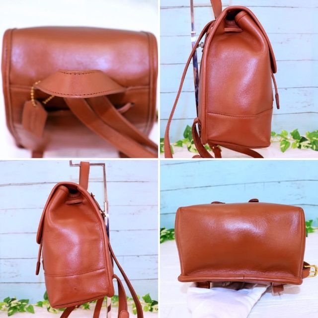 お得最新品 OLD ヴィンテージ ブラウン ターンロック 極上品 COACH