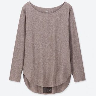 ユニクロ(UNIQLO)のエアリズムシームレスT（長袖）2枚セット(アンダーシャツ/防寒インナー)