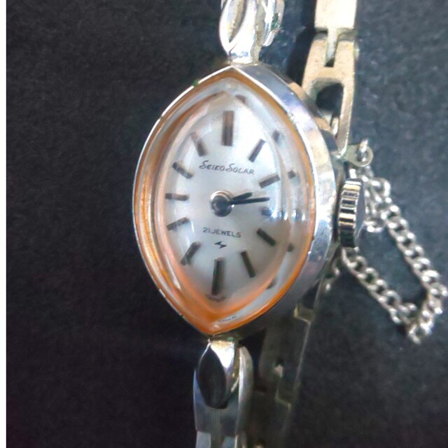 SEIKO(セイコー)のSEIKO SOLAR  レディース 腕時計  手巻き 動作品 レディースのファッション小物(腕時計)の商品写真