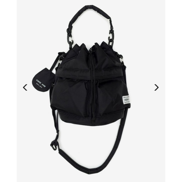 PORTER×HYKE 2WAY TOOL BAG SMALL BLACK - バッグ PORTER×HYKE 2WAY TOOL BAG SMALL BLACK - バッグ