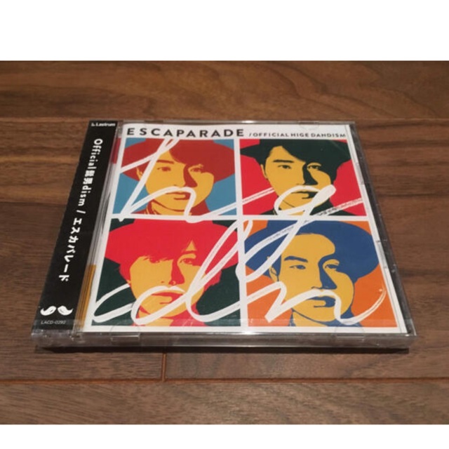 エンタメ/ホビーOfficial髭男dism エスカパレード 初回盤 新品未開封 CD+DVD