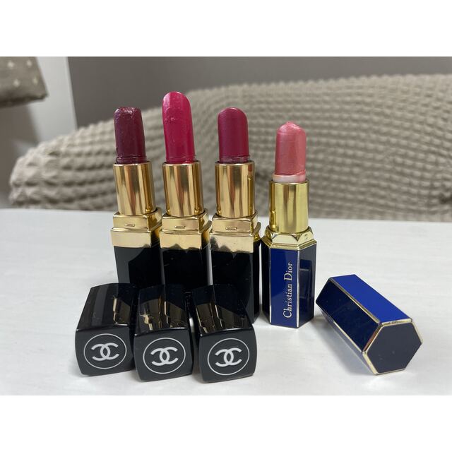 CHANEL - Chanel, DIOR リップ4点セット❗️の通販 by cherry_blossom ...