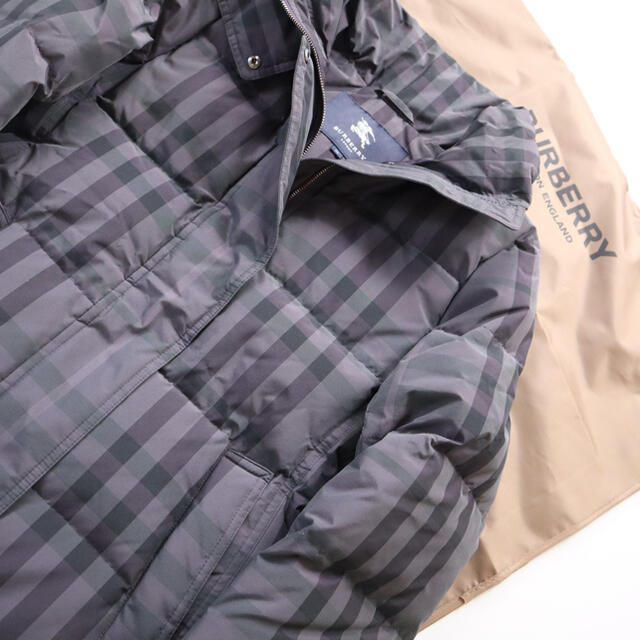 BURBERRY(バーバリー)の【極美品】BURBERRY LONDON ダウン　シャドーチェック36 レディースのジャケット/アウター(ダウンジャケット)の商品写真