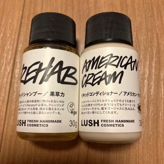 ラッシュ(LUSH)のLUSH サンプル　シャンプー&コンディショナーセット　30g✖️2(シャンプー/コンディショナーセット)