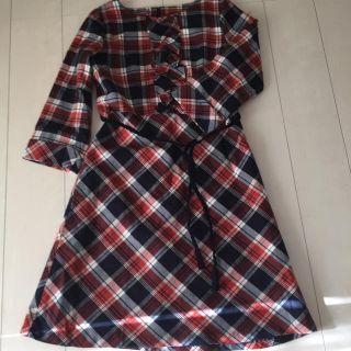 ローラアシュレイ(LAURA ASHLEY)のMichelle様専用ローラアシュレイ ネルワンピース 美品(ひざ丈ワンピース)