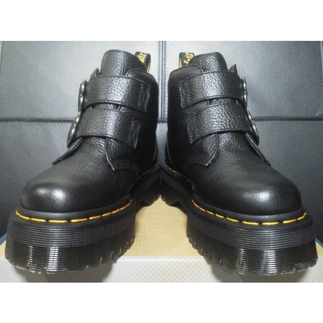 【専用】Dr.Martens DEVON HEART UK4 黒 厚底 ベルト 1