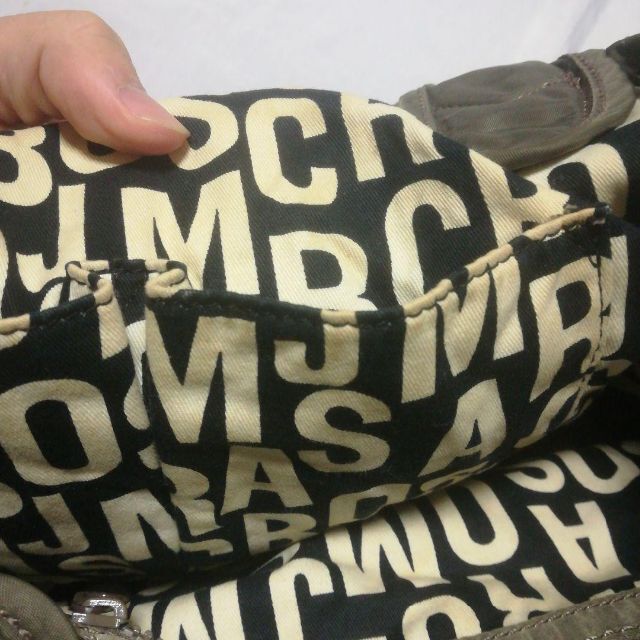 10A 美品 マークバイマークジェイコブス トートバッグ カーキ マザーバッグ