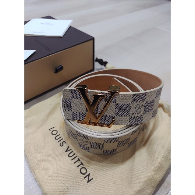 美品 LOUIS VUITTON/ルイヴィトン ダミエ ベルト M9609 - ベルト