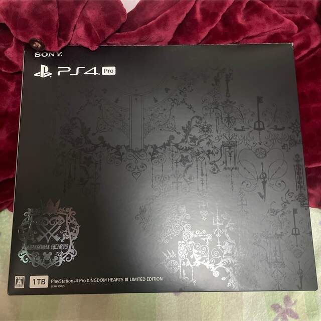 ダークブラウン 茶色 PS4 Pro 本体 キングダムハーツ 限定版 デザイン