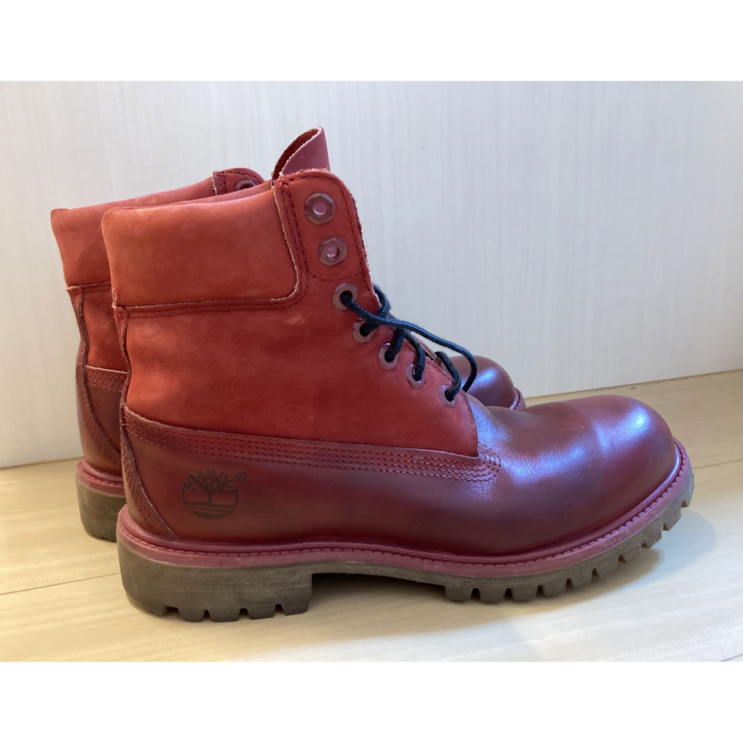 ティンバーランドTimberland プレミアムブーツ レッドTB0A1149