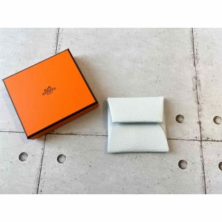 エルメス(Hermes)の未使用　エルメス バスティア　ブルーブリュム(コインケース)