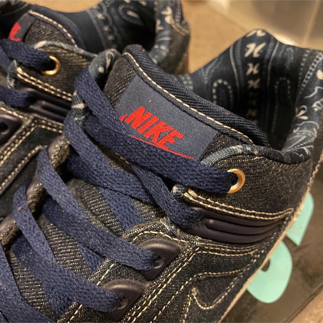 27.5 送料込み AIR FORCE 2 LOW DENIM 2PAC デニム