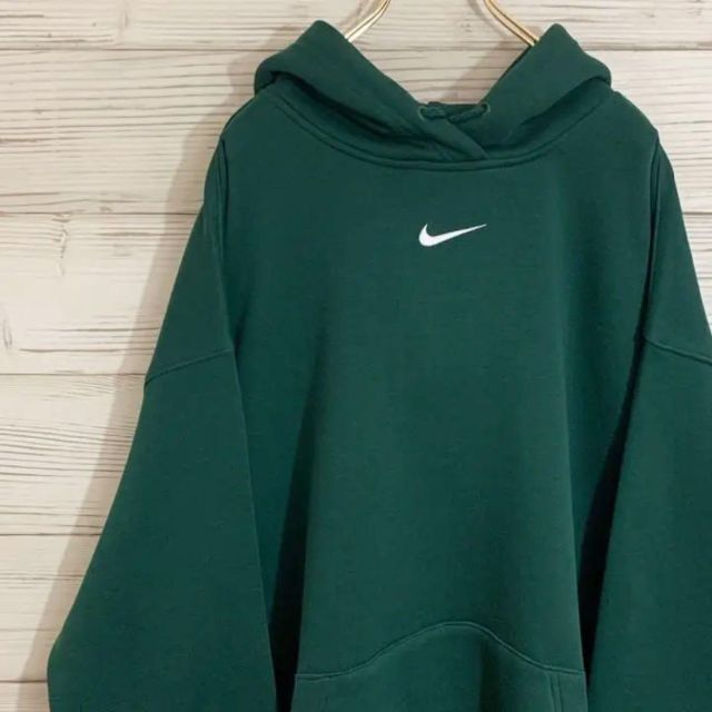 NIKE ナイキロゴ　半袖　tシャツ ハーフパンツ　上下　メンズ　XL ブラック