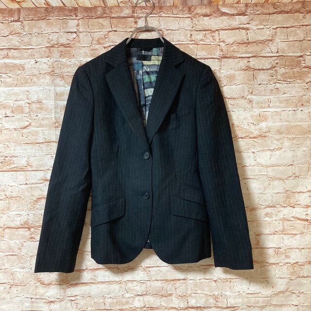 ポールスミス ブラック Paul Smith ジャケット テーラード スーツ M