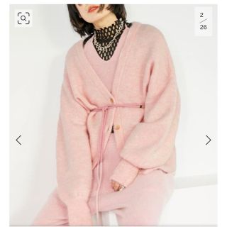 シティショップ(CITYSHOP)の完売品【2022AW】CITYSHOP 未使用　モヘアミックスカーディガン　(カーディガン)