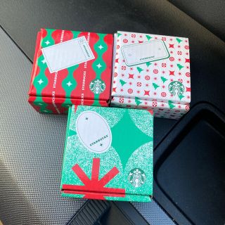 スターバックスコーヒー(Starbucks Coffee)の新品　スターバックス　クリスマスホリデー　スクープ　3種類(食器)