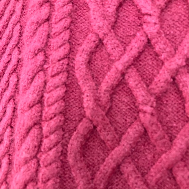 Belluna(ベルーナ)のニット チュニック Mサイズ ピンク レディースのトップス(ニット/セーター)の商品写真