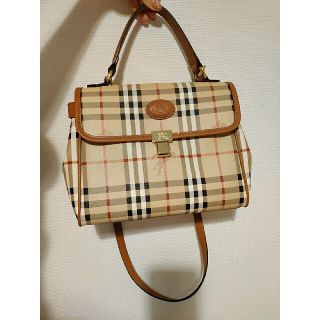 バーバリー(BURBERRY)のバーバリー ノバチェック チェック柄 ハンドバッグ ショルダーバッグ(ショルダーバッグ)