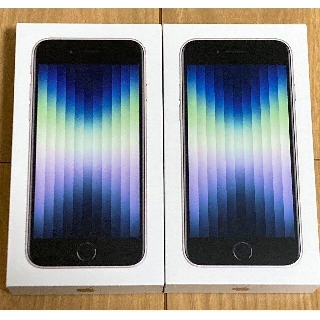 新品 未開封品 Apple iPhoneSE 第3世代 64GB スターライト