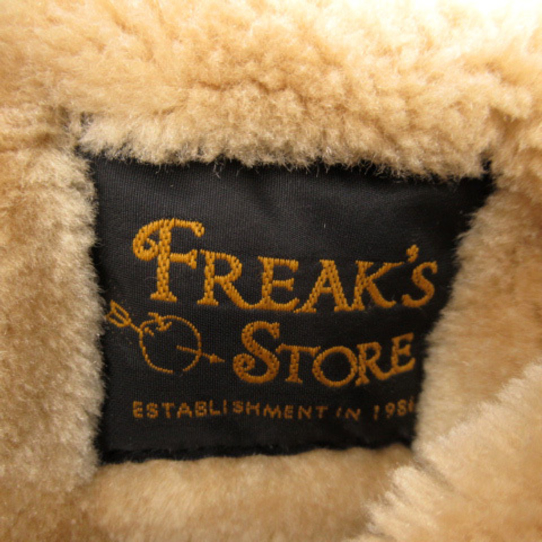 FREAK'S STORE(フリークスストア)のフリークスストア フェイクムートンコート ダッフルコート ショート丈 フード付 レディースのジャケット/アウター(その他)の商品写真