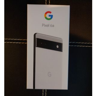 グーグルピクセル(Google Pixel)のpixel6a 128GB 新品白SIMフリー(スマートフォン本体)