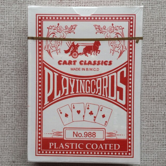 トランプ CART CLASSICS PLAYING CARDS No.988 エンタメ/ホビーのテーブルゲーム/ホビー(トランプ/UNO)の商品写真