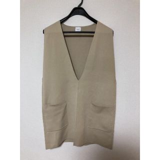 スピックアンドスパン(Spick & Span)のspick and span Vネックロングベスト(ベスト/ジレ)