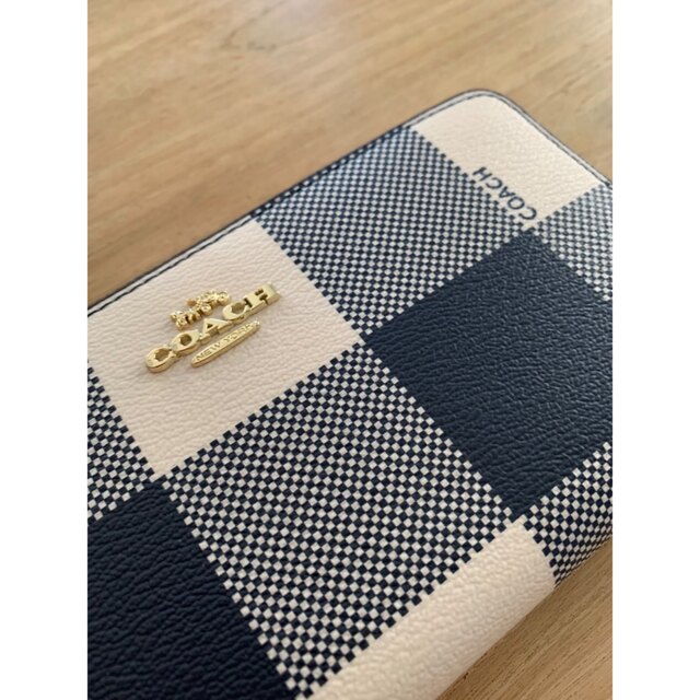 COACH - COACH コーチ 長財布 チェック柄 新品 未使用の通販 by ひー's
