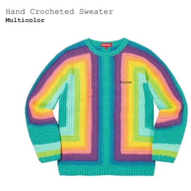 supreme2022 Hand Crocheted Sweater Lサイズ supreme2022 Hand Crocheted Sweater Lサイズ