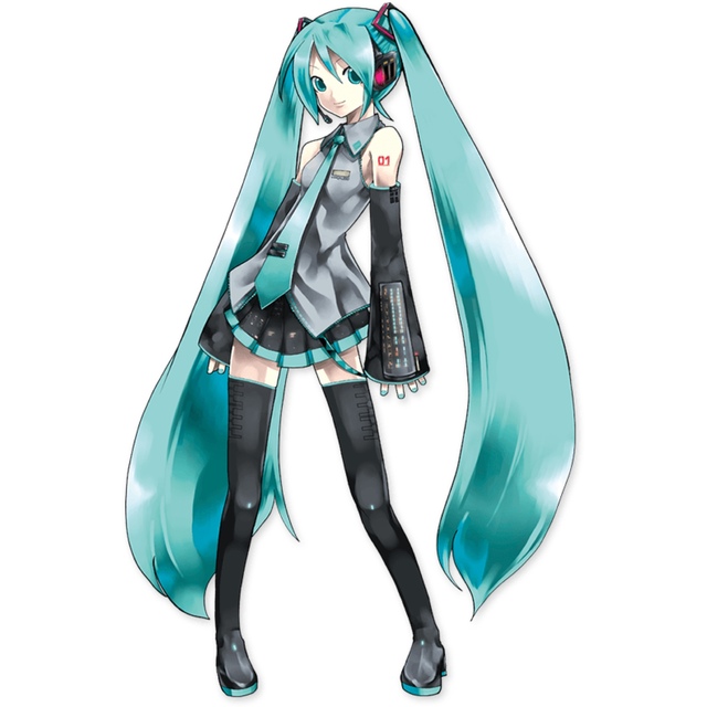 初音ミク　衣装型紙 エンタメ/ホビーのおもちゃ/ぬいぐるみ(キャラクターグッズ)の商品写真