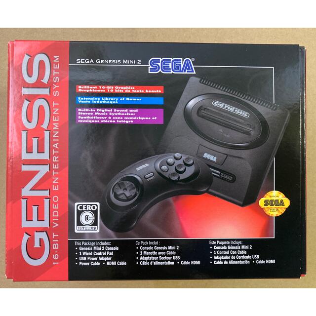 【新品未開封】SEGA Genesis Mini 2