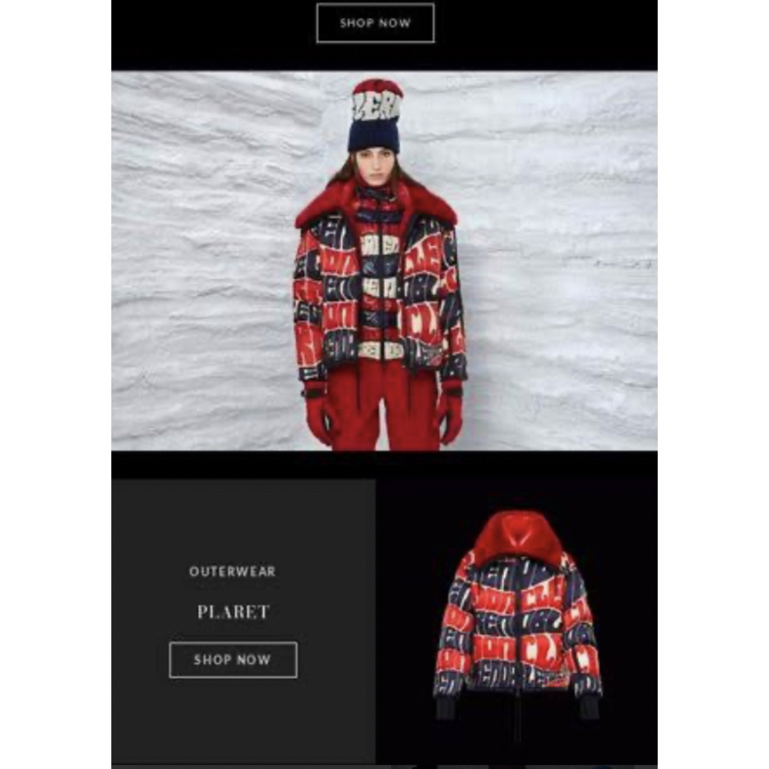 MONCLER(モンクレール)のモンクレール　moncler Plaret 1 ダウンジャケット　ファー付き レディースのジャケット/アウター(ダウンジャケット)の商品写真