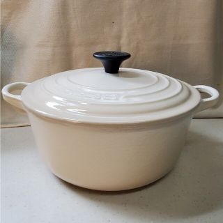 ルクルーゼ(LE CREUSET)のル・クルーゼ（LECREUSET） ココット・ロンド20cm(鍋/フライパン)