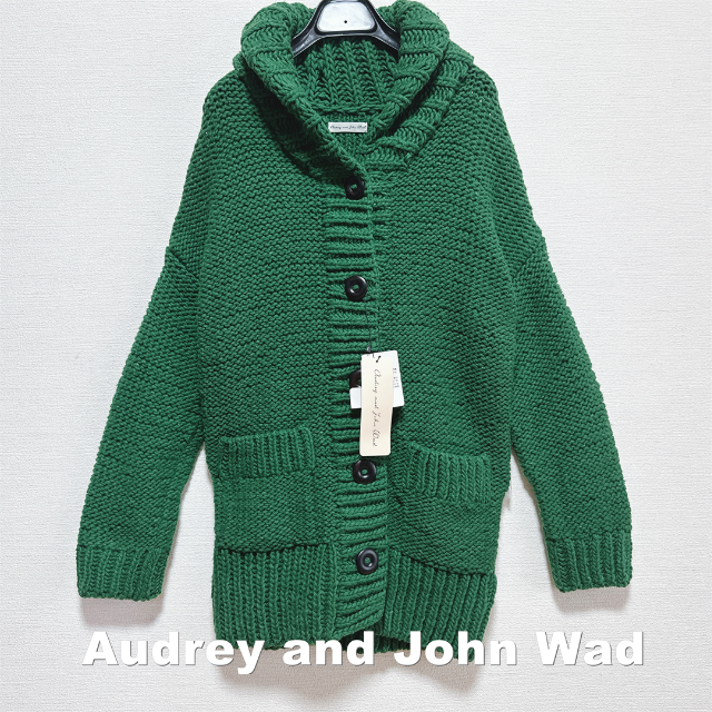 audrey and john wad - 【Audrey and John Wad】ショール カーディガン タグ付未使用