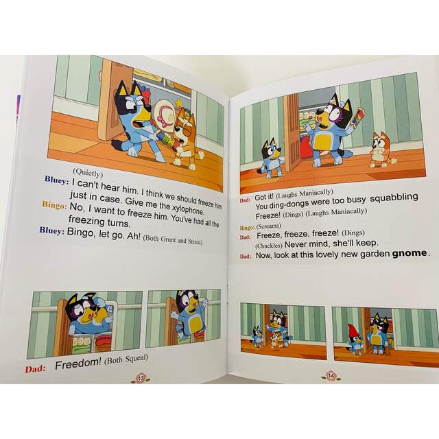 ブルーイ 台本版英語絵本 Bluey 音源付 動画付 マイヤペン対応 シリーズ1 ブルーイ 台本版英語絵本 Bluey 音源付 動画付 マイヤペン対応 シリーズ1